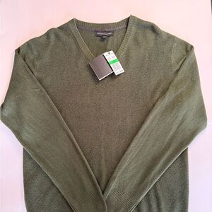 Men's Green Sweater the tricots st Raphael NWT
